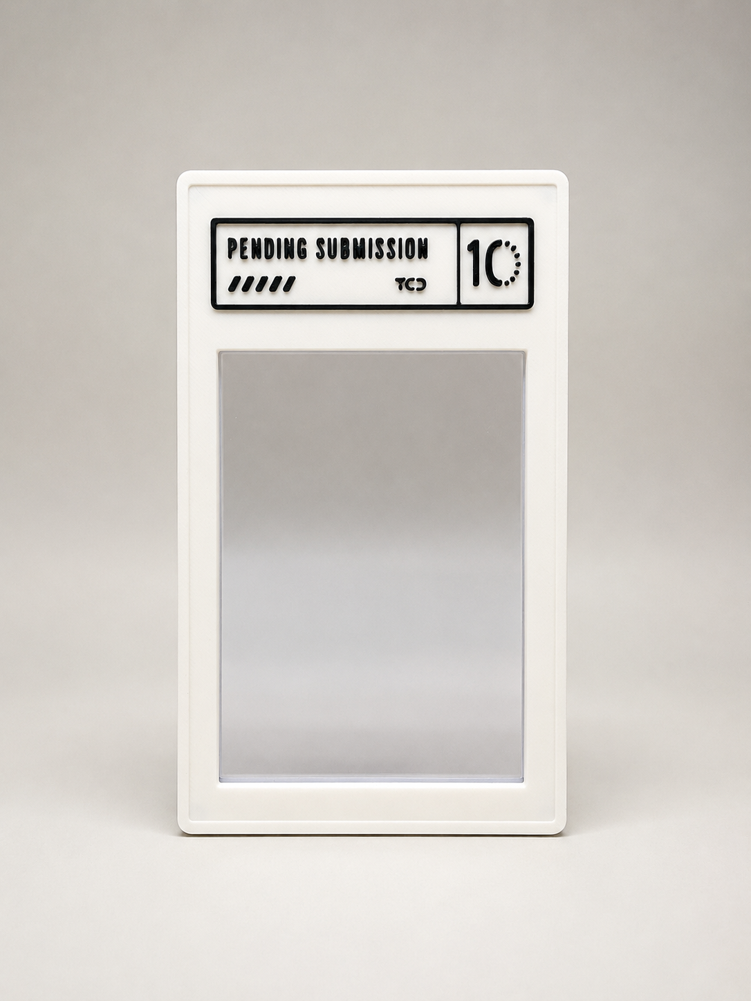 The Toploader Slab "Pending Submission"