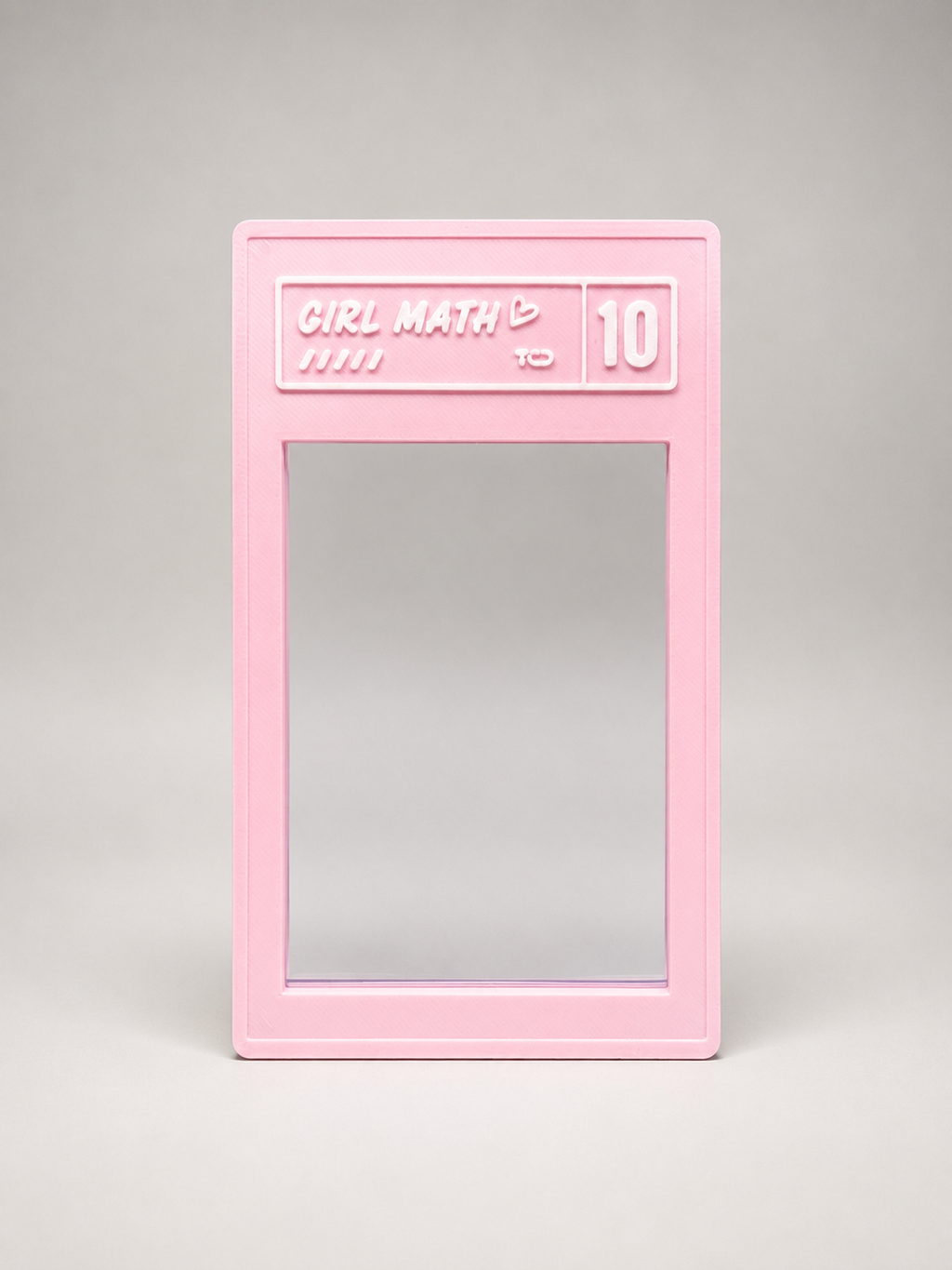 The Toploader Slab "Girl Math <3"
