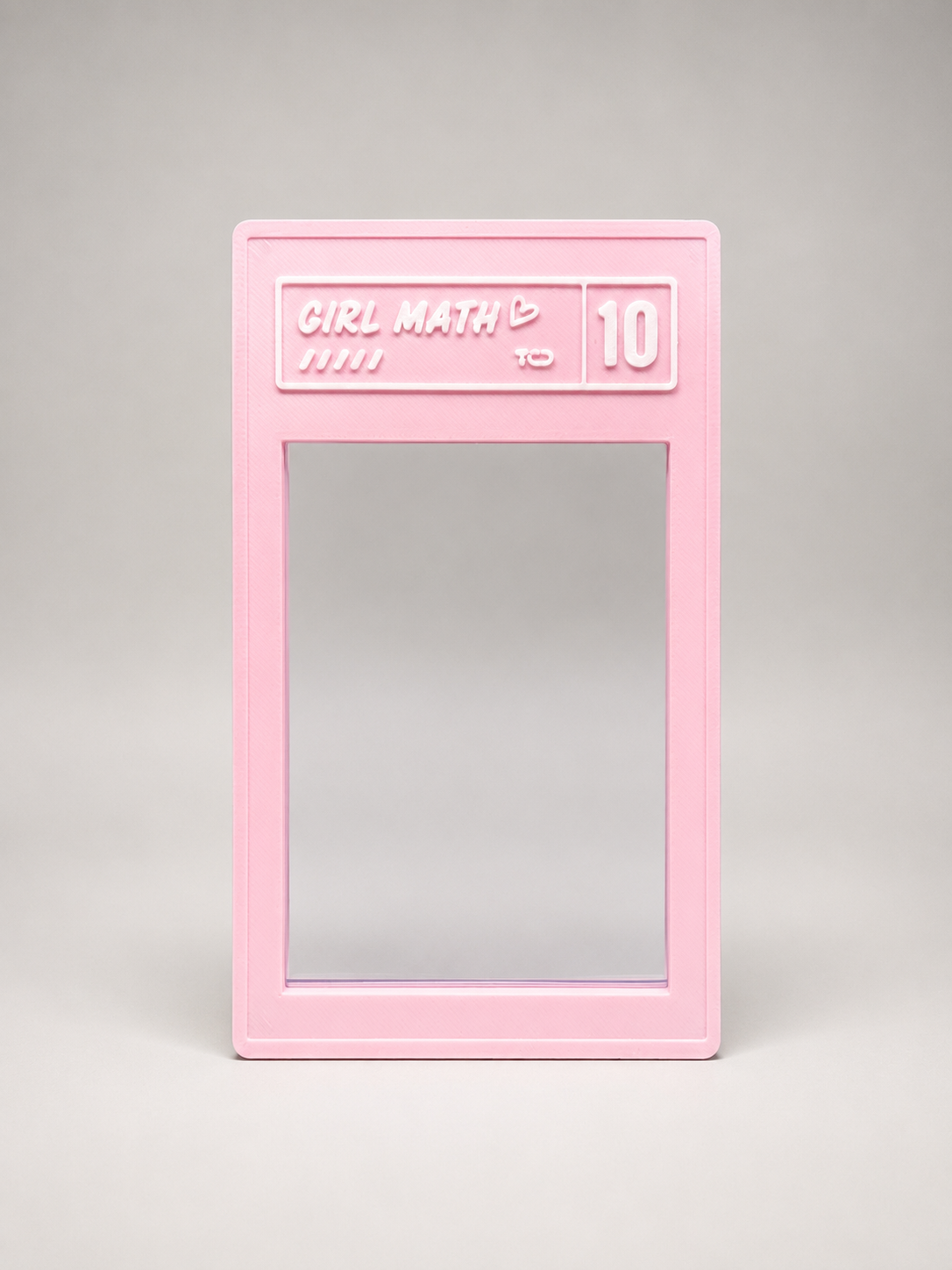 The Toploader Slab "Girl Math <3"