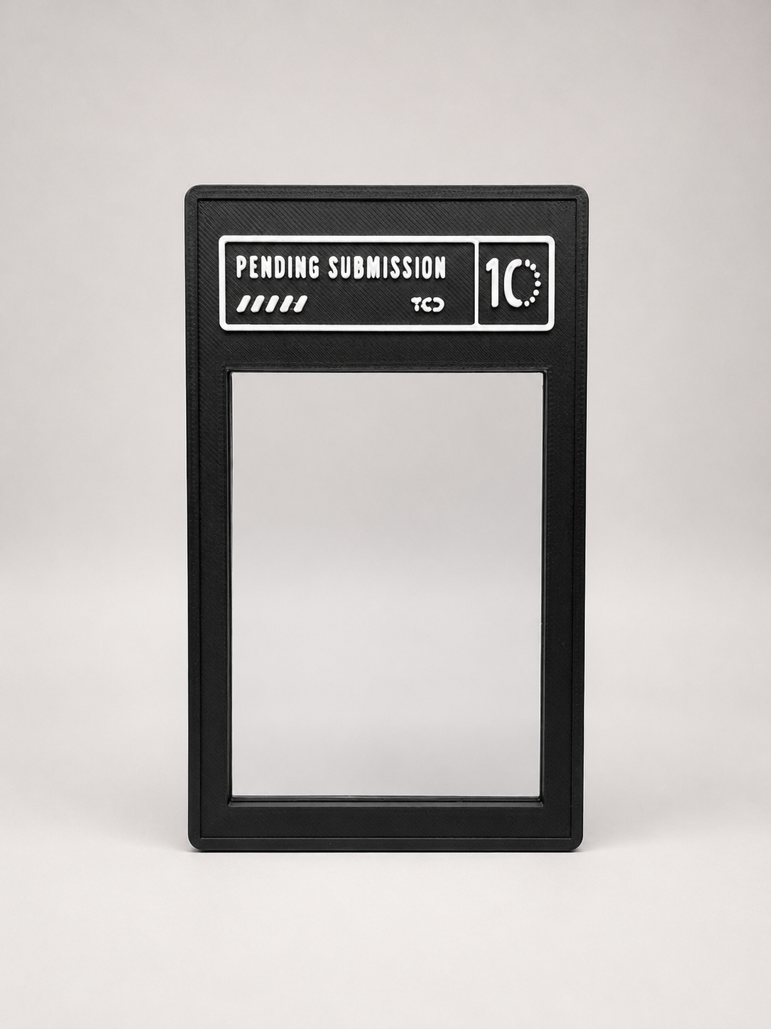 The Toploader Slab "Pending Submission"